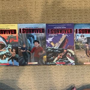Lauren Tarshis I Survived Graphic Novels/Books
